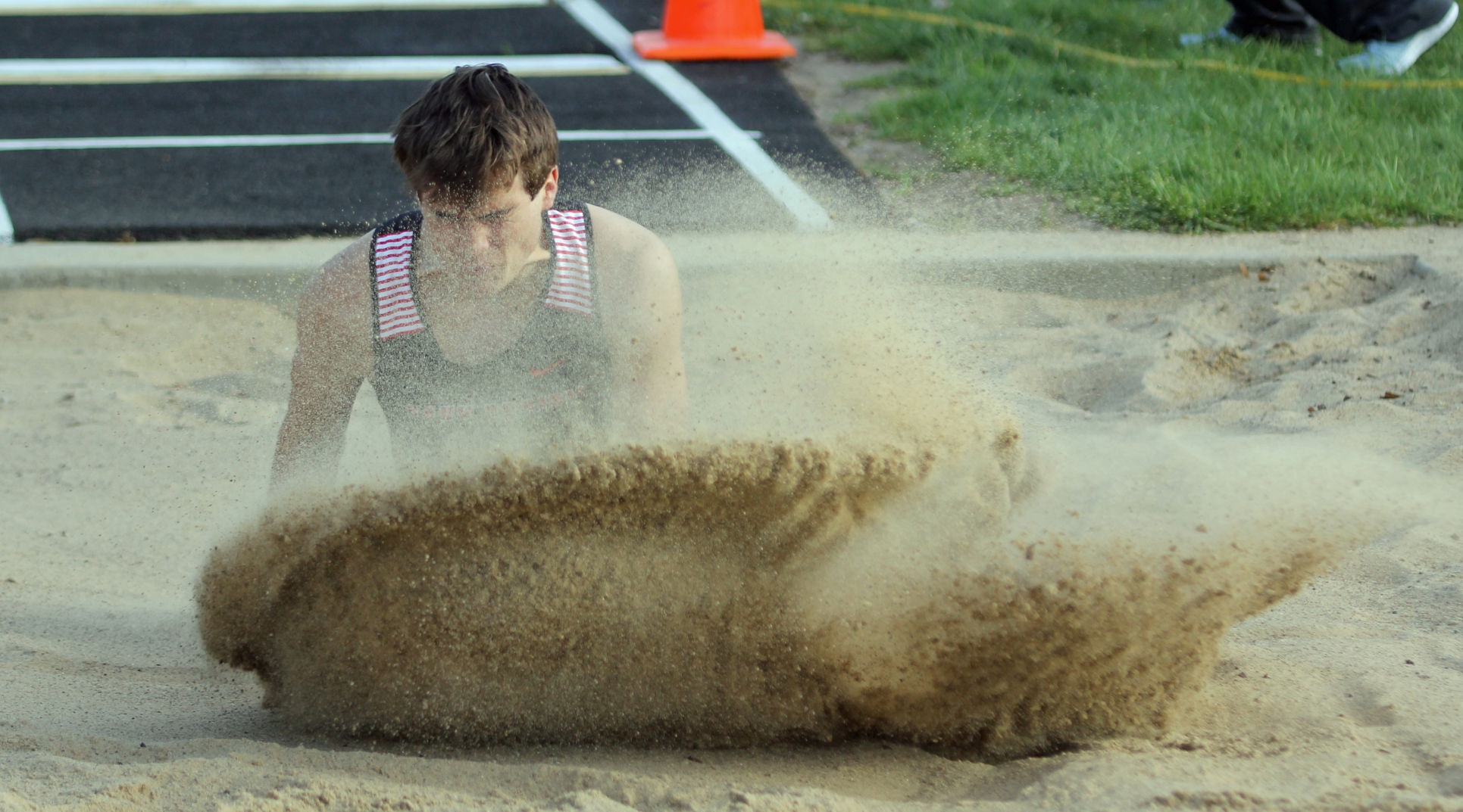 Sauk Prairie long jump